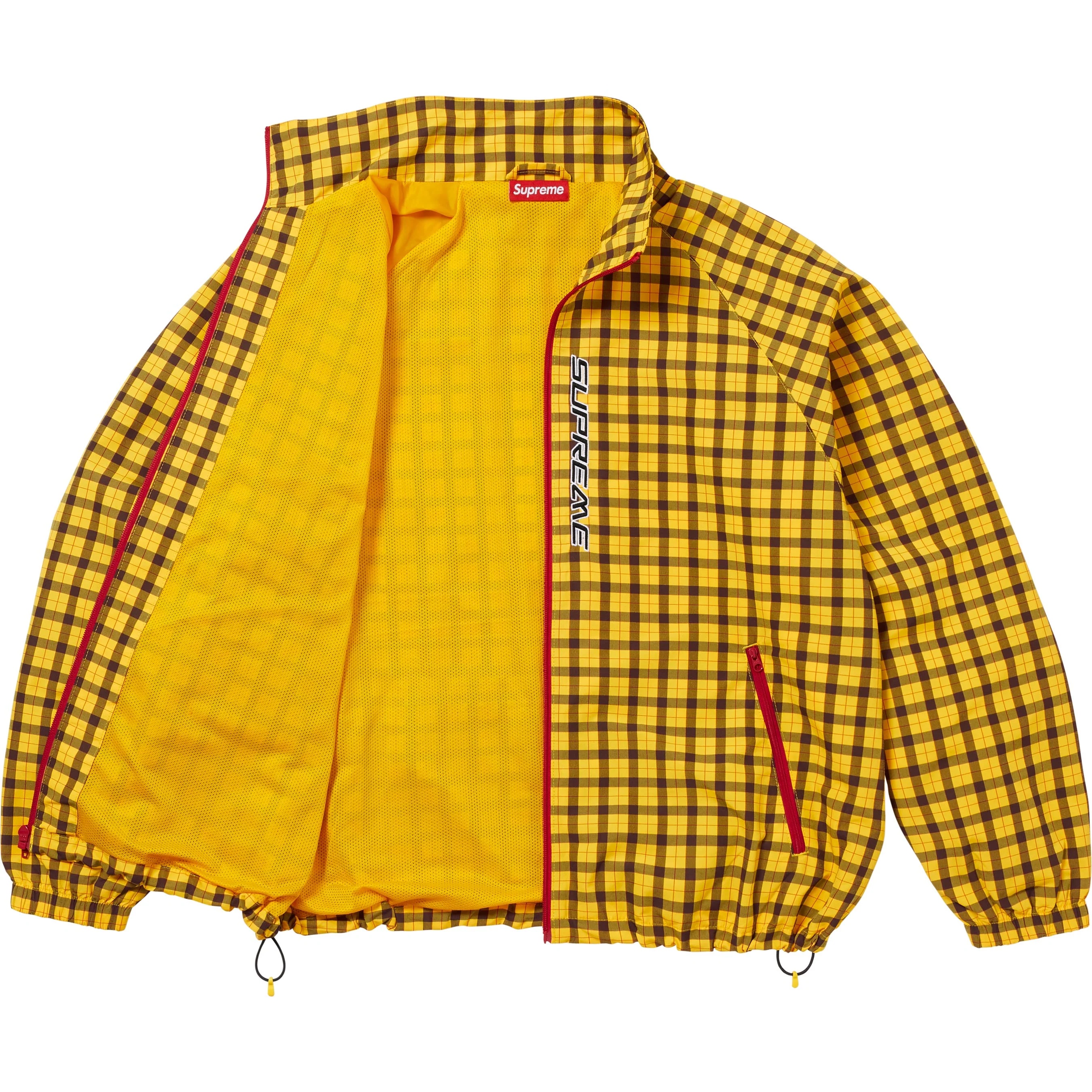 Plaid Track Jacket view 3